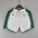 Shorts Dallas Mavericks Urban Edition White Green NBA